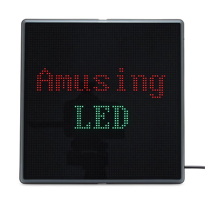 RGB LED Pixel Display Panel Lamp Programmable Art Light Creative Display Screen Night Lights for Gaming Anime Room Decoration