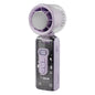 100-Speed Turbo Fan with LED Light | Portable, Rechargeable & Foldable | Handheld Cooling for Camping, Home & Office