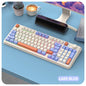 Russian Wireless Keyboard with Russian Layout Spanish Arabic Korean Keyboard Mouse Kit Bluetooth RGB Backlight Volume Knob K94