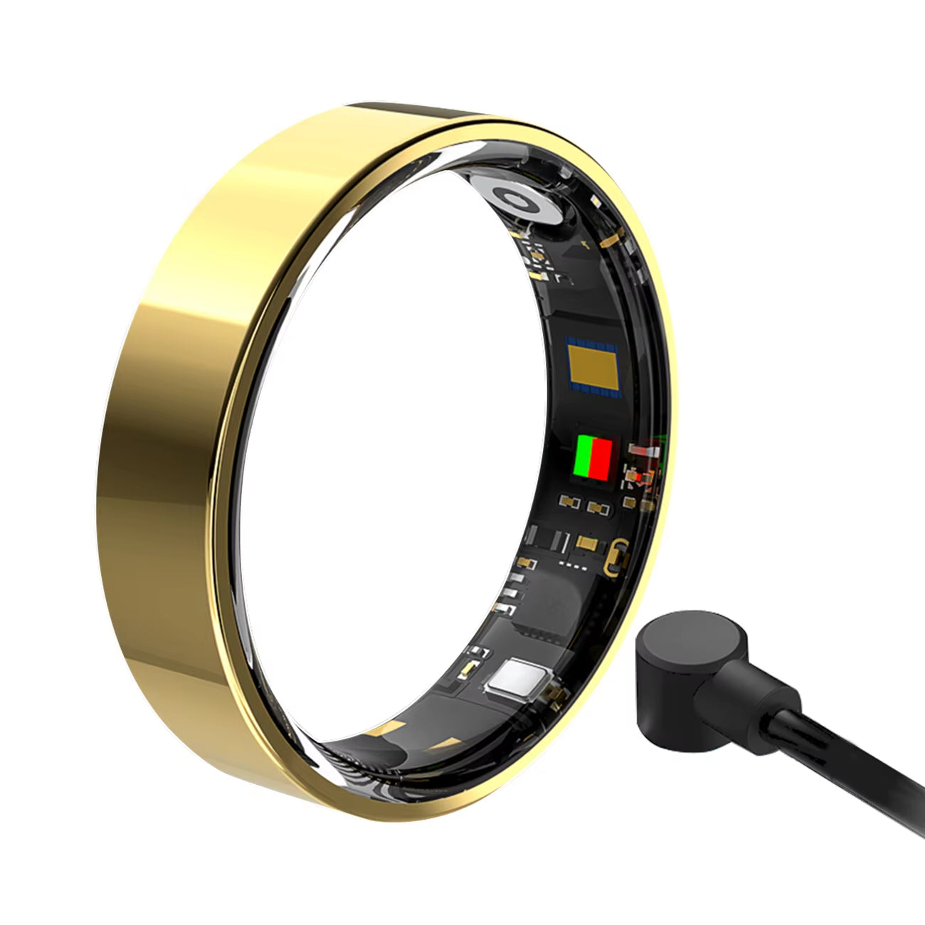 2025 Hot Sale Smart Ring Gesture Brush Video Wireless Bluetooth Call Music Control 5ATM Waterproof Heart Rate Monitor for Men