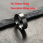 R09 Smart Ring Men Women with Charging Case,Heart Rate Blood Oxygen,Skin Temperature Monitor,5Atm Waterproof for Android Ios
