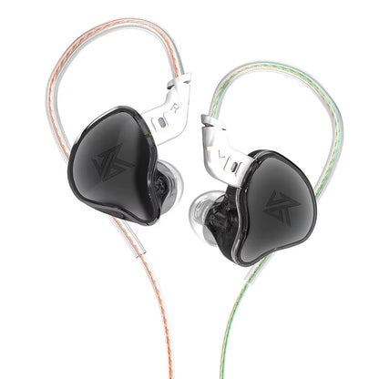 EDC Earphones 1 Dynamic HIFI Bass Earbuds in Ear Monitor Headphones Sport Noise Cancelling Headse