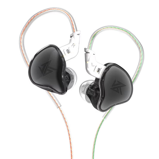 EDC Earphones 1 Dynamic HIFI Bass Earbuds in Ear Monitor Headphones Sport Noise Cancelling Headse