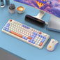 Russian Wireless Keyboard with Russian Layout Spanish Arabic Korean Keyboard Mouse Kit Bluetooth RGB Backlight Volume Knob K94