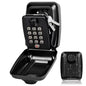 Wall Mounted Key Storage Safe Waterproof Anti-Theft Key Box with Combination Lock 12-Digital Password Office Home Outdoor Use