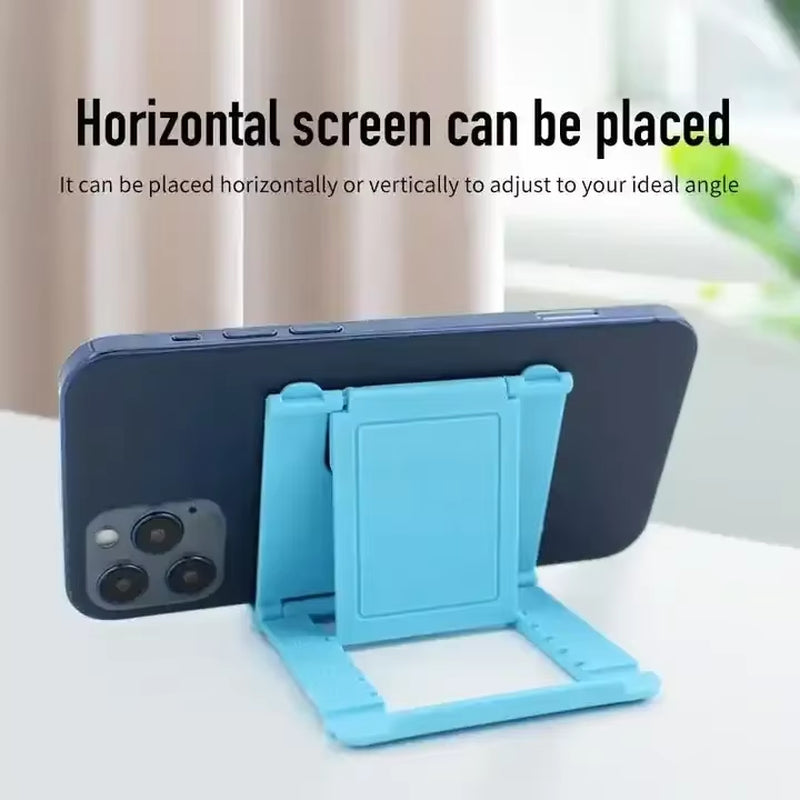 Table Phone Holder Bracket Adjustable Desktop Stand for Ipad Iphone Samsung Xiaomi Huawei Folding  Mobile Phone Stand