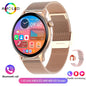 2026 New True AMOLED Smart Watch Ladies Screen Always Show Time 466*466 HD Health Tracker Voice Calling NFC Smartwatch Women