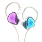 EDC Earphones 1 Dynamic HIFI Bass Earbuds in Ear Monitor Headphones Sport Noise Cancelling Headse