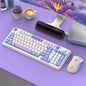 Russian Wireless Keyboard with Russian Layout Spanish Arabic Korean Keyboard Mouse Kit Bluetooth RGB Backlight Volume Knob K94