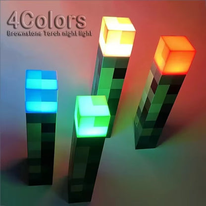 Torch LED Lamp Potion Bottle Light USB Rechargeable Night Light Kids Xmas Gift Table Lamp Living Room Bedroom Decoration