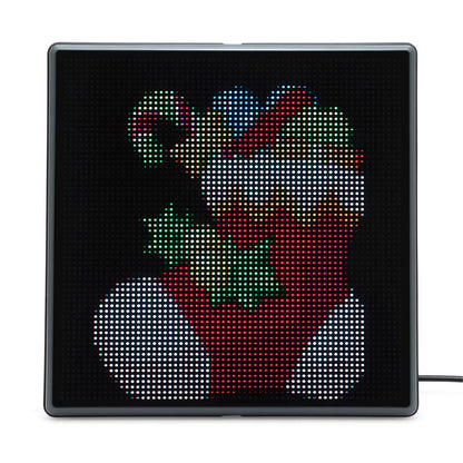 RGB LED Pixel Display Panel Lamp Programmable Art Light Creative Display Screen Night Lights for Gaming Anime Room Decoration