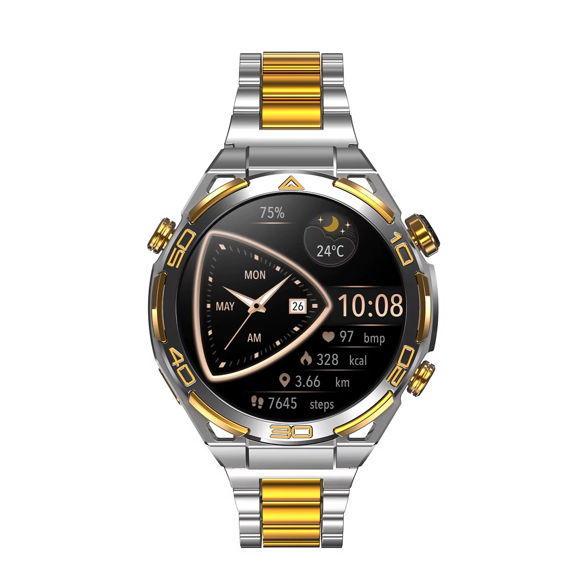 New  W90 Pro GPS Smart Watch 1.43" HD AMOLED Display, 900Mah/ 20Days Standby Bluetooth Waterproof Sport Watch for Men