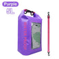 2L/5L PVC Swimming Waterproof Bag,Mobile Phone Waterproof Dry Bag for Trekking Drifting Rafting Surfing Boating Storage Bag