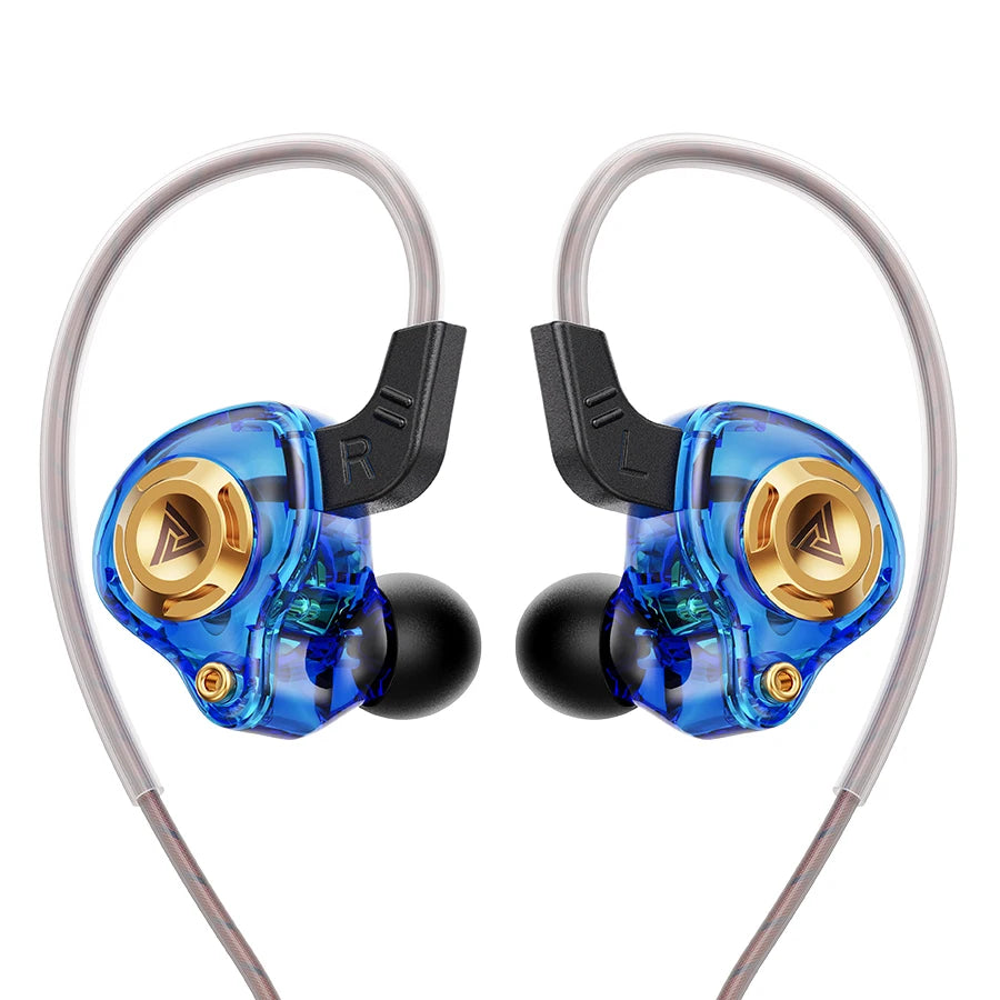 Original QKZ AK6 SRS Driver Hifi Wired Earphone Race Sport Headphone Bass Stereo Headset Music Earbuds 3.5MM in Ear with Mic