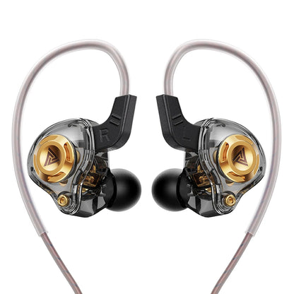 Original QKZ AK6 SRS Driver Hifi Wired Earphone Race Sport Headphone Bass Stereo Headset Music Earbuds 3.5MM in Ear with Mic