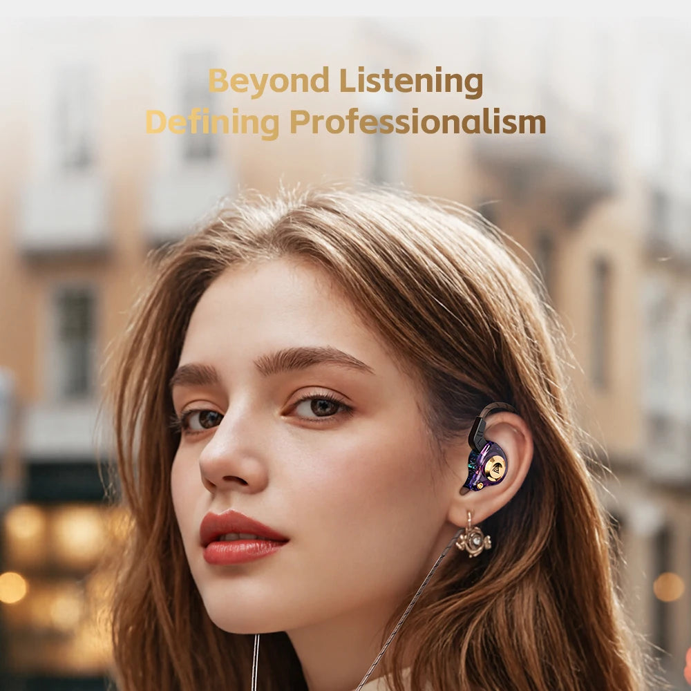 Original QKZ AK6 SRS Driver Hifi Wired Earphone Race Sport Headphone Bass Stereo Headset Music Earbuds 3.5MM in Ear with Mic
