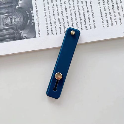 Wrist Band Hand Band Finger Grip Mobile Phone Holder Stand Push Pull  Plain Color Phone Socket Holder for Iphone Xiaomi