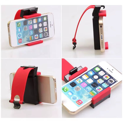 1 Pc Universal Car Steering Wheel Mobile Phone Holder Mount Buckle Socket Holder for Iphone Xiaomi Samsung GPS Stands