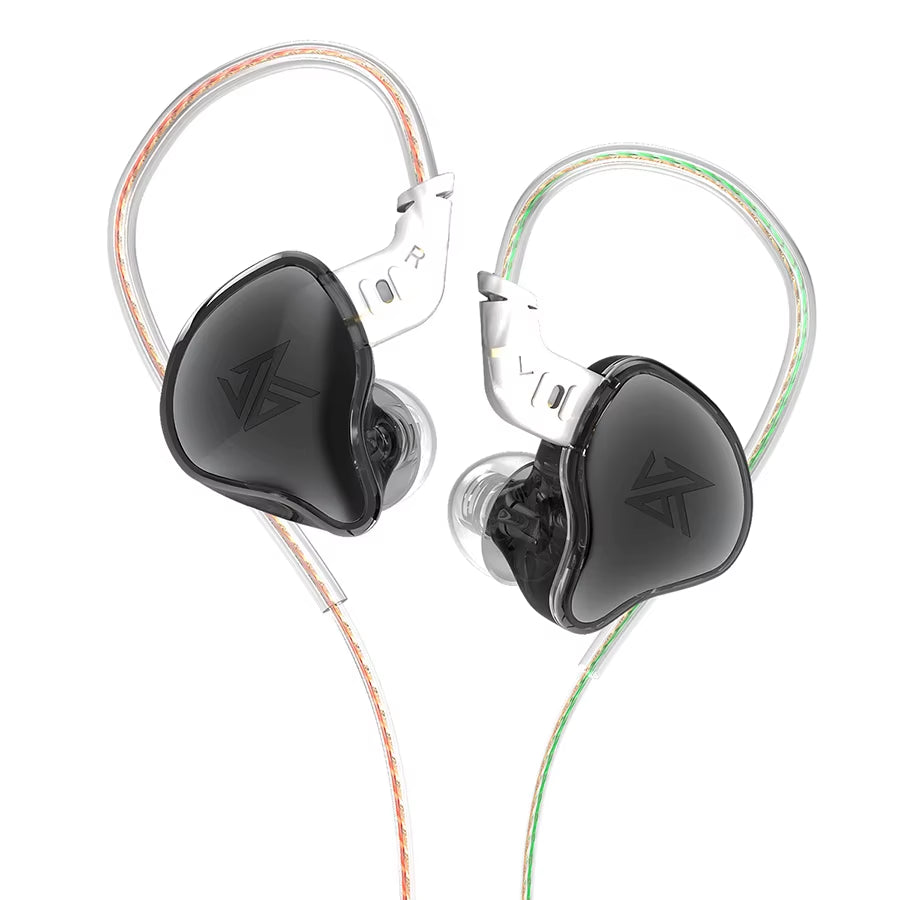 EDC Earphones 1 Dynamic HIFI Bass Earbuds in Ear Monitor Headphones Sport Noise Cancelling Headse