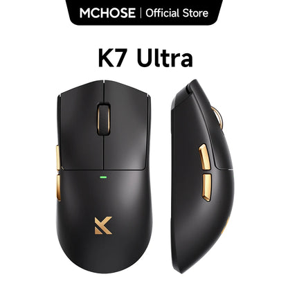 K7 Ultra Wireless Gaming Mouse PAW3950 Dual 8K Polling Rate Lightweight Magnetic Wireless Charging Dock Esports Office