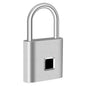 Smart Fingerprint Padlock Waterproof Fingerprint Keyless Door Lock Type C Rechargeable Security Padlock for House